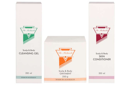 Zestaw powiększony Dr Michaels do skóry gładkiej ciała