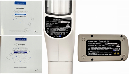 Zakup lampy do fototerapii w warunkach domowych Kernel UVB 311nm KN-4003BL2